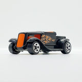Vintage 2000 Black Hooligan Hot Wheels Car | Cool Retro Toy Car