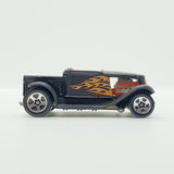Vintage 2000 Black Hooligan Hot Wheels Car | Cool Retro Toy Car