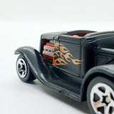 Vintage 2000 Black Hooligan Hot Wheels Coche | Coche de juguete retro genial