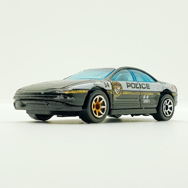 Vintage 1997 Black '93 Warner Police Car Hot Wheels Coche | Autos antiguos en venta