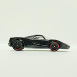 Vintage 2002 Black Ferrari Enzo Hot Wheels Auto | Seltener exotischer Ferrari -Spielzeugauto