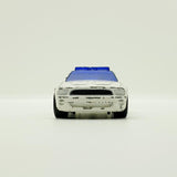 Vintage 2003 White Mustang GT Police Car Concept Hot Wheels Auto | Cooles Spielzeugauto