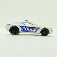 Vintage 2003 White Mustang GT Police Car Concept Hot Wheels Auto | Cooles Spielzeugauto