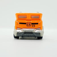 Vintage 2009 Orange 5 Alarm Hot Wheels Car | Fire Truck Toy Car