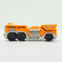Vintage 2009 Orange 5 Alarm Hot Wheels Car | Fire Truck Toy Car