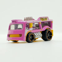 Vintage 2015 Pink Chill Mill Hot Wheels Auto | Exotischer Lkw -Spielzeugauto
