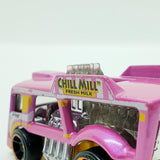 Vintage 2015 Pink Chill Mill Hot Wheels Macchina | Macchina giocattolo esotica di camion