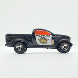 Vintage 2001 Black Dodge Power Wagon Hot Wheels Car | Police Toy Car