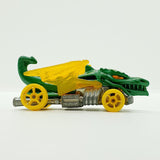 عتيقة 2013 Green Dragon Blaster Hot Wheels سيارة | سيارة لعبة التنين بارد