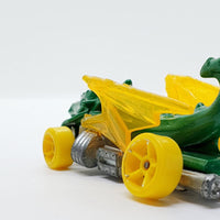 عتيقة 2013 Green Dragon Blaster Hot Wheels سيارة | سيارة لعبة التنين بارد