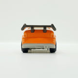 Vintage 2012 Orange Asphalt Assault Hot Wheels Car | Cool Toy Car