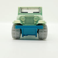 Vintage 2012 Blue Jeep Truck Hot Wheels Macchina | Fresca auto giocattolo in jeep