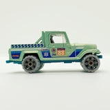 Vintage 2012 Blue Jeep Truck Hot Wheels Auto | Cool Jeep Toy Car Car