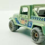 Vintage 2012 Blue Jeep Truck Hot Wheels Car | Cool Jeep Toy Car