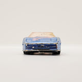 Vintage 1990 Blue Custom Corvette Hot Wheels Car | Ultra Rare Toy Car
