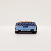 Vintage 1990 Blue Custom Corvette Hot Wheels سيارة | سيارة لعبة نادرة فائقة
