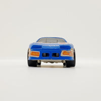 Vintage 1998 Blue Pontiac Stocker Hot Wheels Car | Toy Race Car