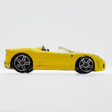 Vintage 2009 Yellow Ferrari F430 Spider Hot Wheels Voiture | Voiture de jouets Ferrari
