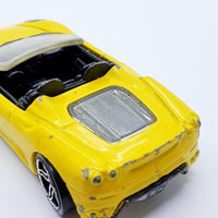Vintage 2009 Yellow Ferrari F430 Spinne Hot Wheels Auto | Ferrari Toy Car
