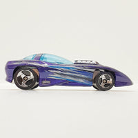 خمر 1993 صورة ظلية أرجوانية Hot Wheels سيارة | السيارات الغريبة