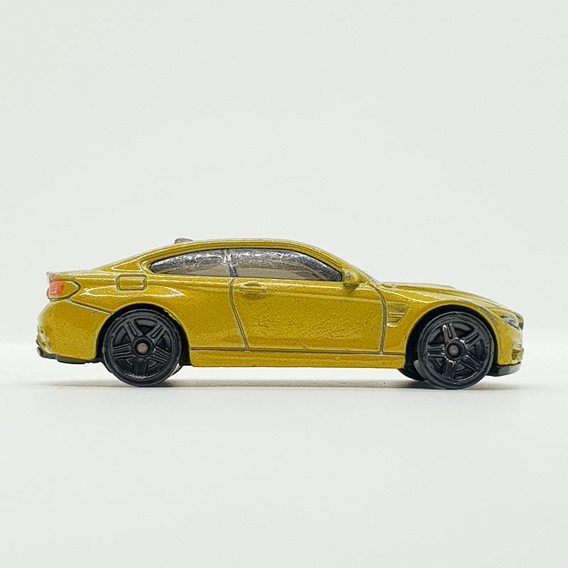 Vintage 2014 Yellow BMW M4 Hot Wheels Car | BMW M Toy Car – Vintage Radar