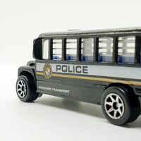Vintage 1997 Black Police Bus Hot Wheels Car | Cool Police Bus