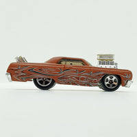 Vintage 2003 Brown '64 Chevy Impala Hot Wheels Coche | Coche de juguete Chevrolet