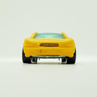 Vintage 2001 Yellow Backdraft Hot Wheels Auto | Beste Vintage -Autos