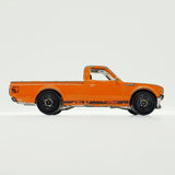Vintage 2013 Orange Datsun 620 Hot Wheels سيارة | سيارة المدرسة القديمة