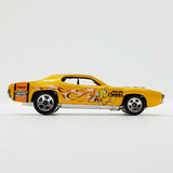 Vintage 2002 Yellow '71 Plymouth GTX Hot Wheels Coche | Cheerios de juguete