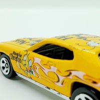 Vintage 2002 Yellow '71 Plymouth GTX Hot Wheels سيارة | سيارة Cheerios لعبة