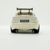 خمر 1996 رالي مرافقة وايت Hot Wheels سيارة | سيارة رالي المدرسة القديمة