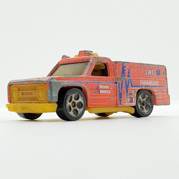 Vintage 1974 Red Rescue Ranger Hot Wheels Auto | Ultra -seltener LKW