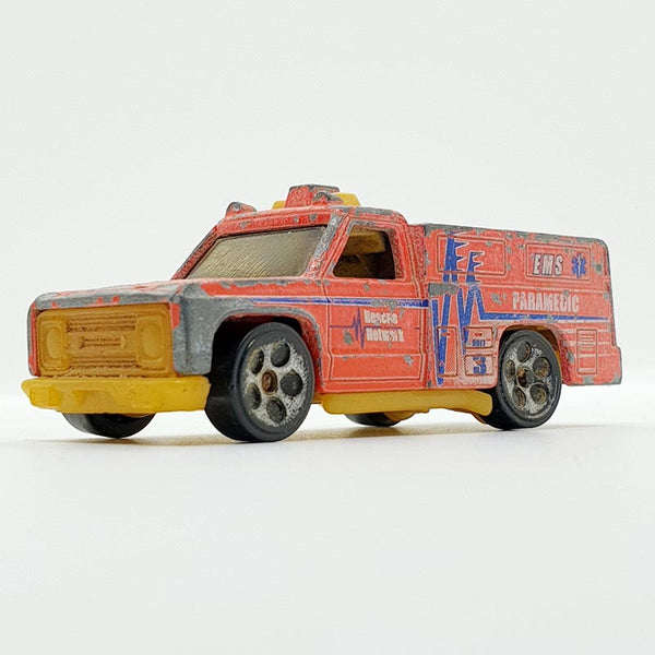 Hot Wheels Hw Metro (2019) Piste Res-Q Rouge Aéroport Feu Rescue Camion Hot Wheels Hw Metro (2019) Piste Res-Q Rouge Aéroport Feu Rescue Camion