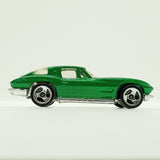 Vintage 2001 Green '79 Corvette Stingray Hot Wheels Car | Old School Toy Car