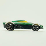 Vintage 2013 Green BDD12 Soccer Hot Wheels Coche | Coche de juguete de fútbol