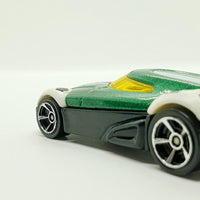 Vintage 2013 Green BDD12 Soccer Hot Wheels Macchina | Macchina giocattolo di calcio