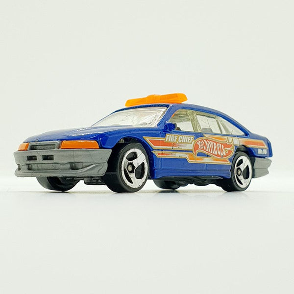 Vintage 1989 Blue Fire Chief Hot Wheels Auto | Seltene Spielzeugautos