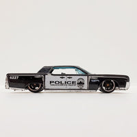 Vintage 2012 Black '64 Lincoln Hot Wheels Car | Police Toy Car