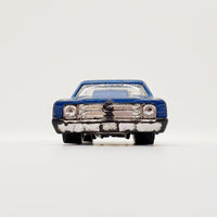 Vintage 2009 Blue '71 El Camino Hot Wheels Voiture | Voiture de jouets musculaire