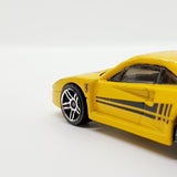 Vintage 1989 Yellow Ferrari F40 Hot Wheels سيارة | سيارة لعبة Ferrari Rare النادرة