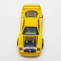 Vintage 1989 Yellow Ferrari F40 Hot Wheels Coche | Coche de juguete Ferrari Ultra Rare