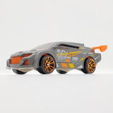 Vintage 2012 Gray Loop Coupe Hot Wheels سيارة | السيارات الغريبة