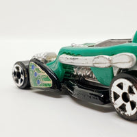 عتيقة 2002 خضراء سولتفلات متسابق Hot Wheels سيارة | ألعاب خمر