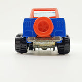 Vintage 1999 Blue Roll Patrol Jeep Cj-7 Hot Wheels Car | Off Road Toy Car