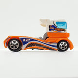 Vintage 1998 Orange Semi-Fast Hot Wheels Car | Vintage Toy Truck