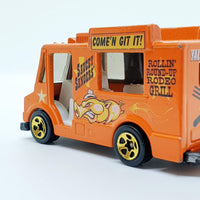 Vintage 1983 Orange Good Humor Saucey Sanders' Hot Wheels Car | Cool Toy Truck