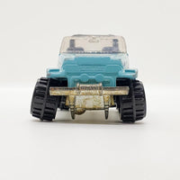 Vintage 1999 Blue Roll Patrol Jeep Cj-7 Hot Wheels Car | Jeep Toy Car