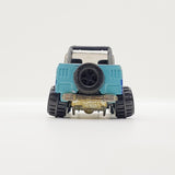 Vintage 1999 Blue Roll Patrol Jeep Cj-7 Hot Wheels Car | Jeep Toy Car