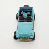 Vintage 1999 Blue Roll Patrol Jeep Cj-7 Hot Wheels Car | Jeep Toy Car